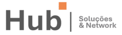 "Logo da Hub Soluções & Network"
